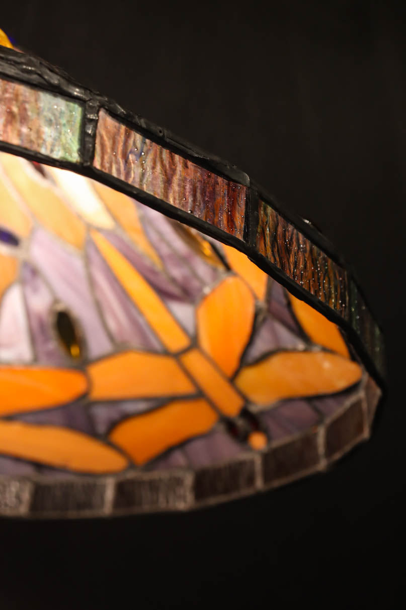 Stained glass desk lamp DC8250