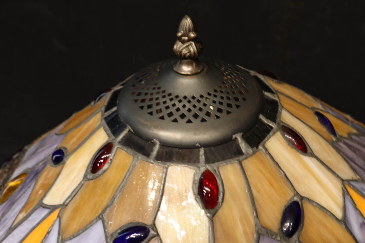 Stained glass desk lamp DC8250