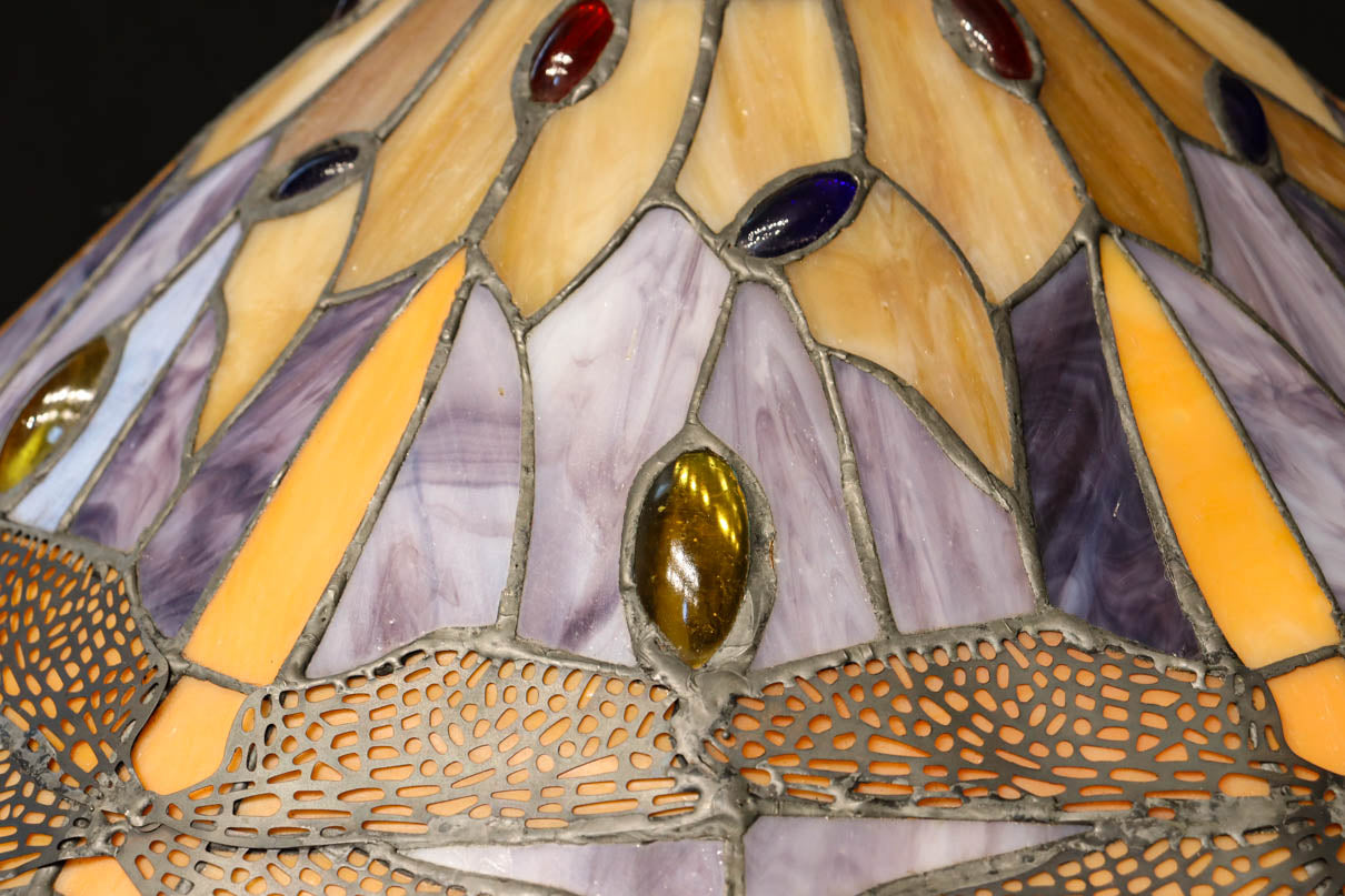 Stained glass desk lamp DC8250