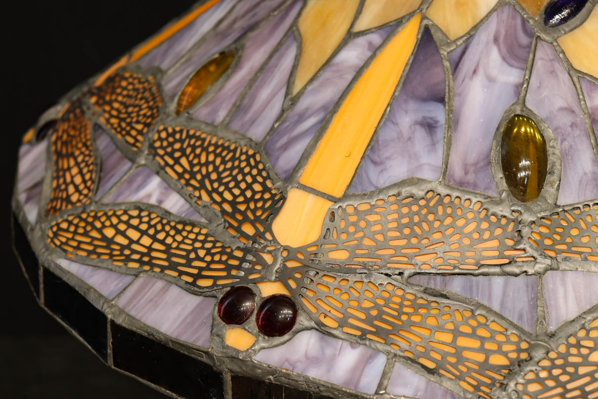 Stained glass desk lamp DC8250