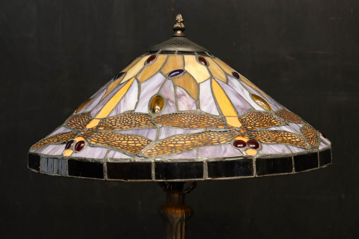Stained glass desk lamp DC8250