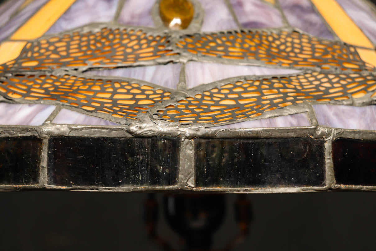 Stained glass desk lamp DC8250