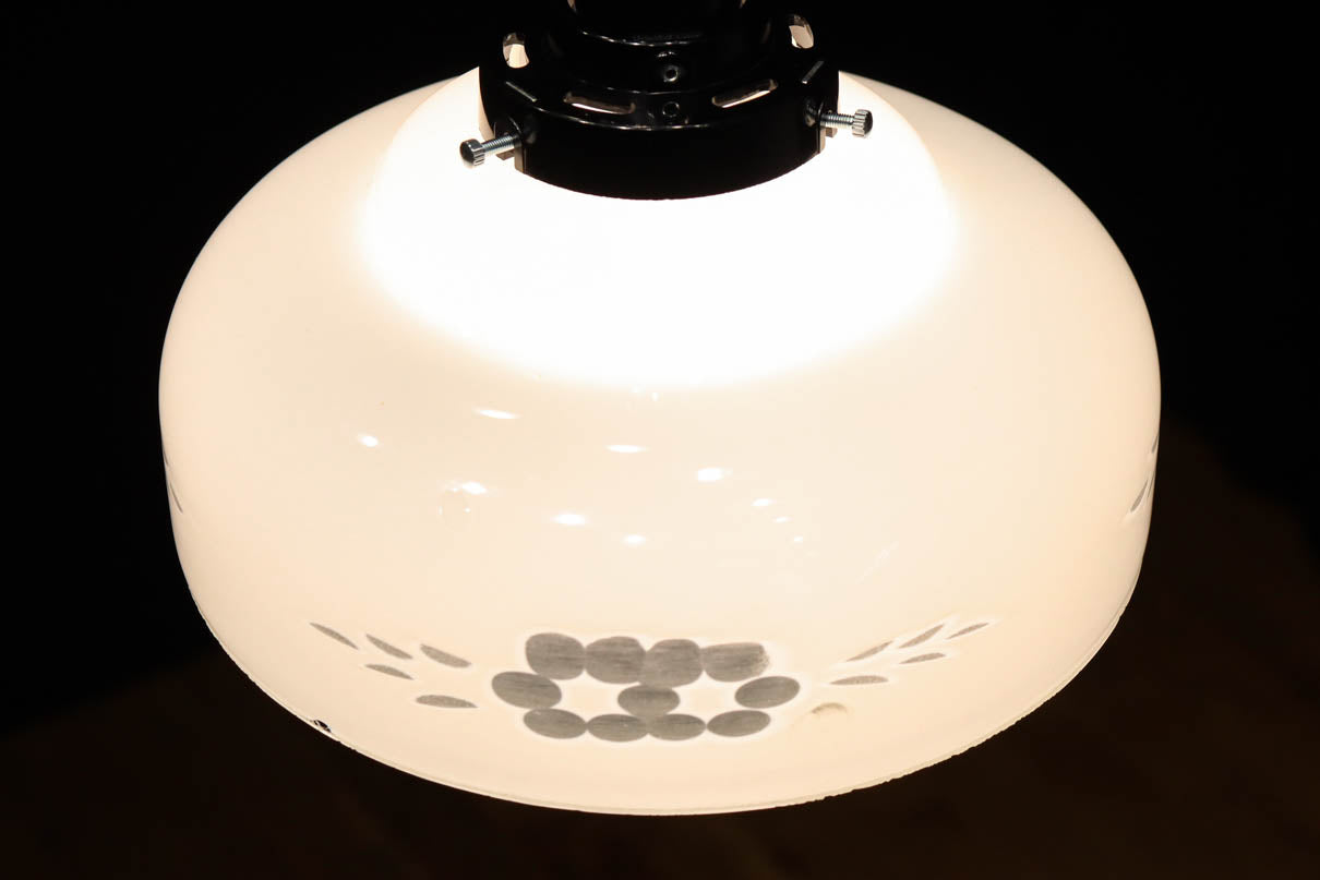 上品な透かし模様が浮かぶ電笠　DC8271