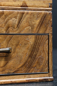 穏やかな流れの杢目で風情溢れる小物入れ　DC8252