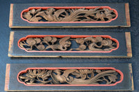 立体感のある彫刻が見栄えのする彫刻飾り　DC8257abc　在庫(a:1 b:1 c:1)個