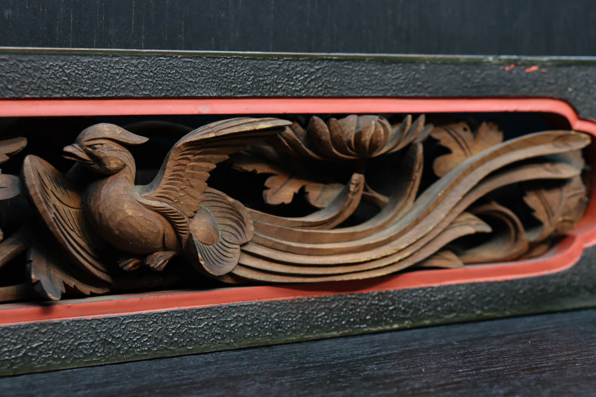 立体感のある彫刻が見栄えのする彫刻飾り　DC8257abc　在庫(a:1 b:1 c:1)個