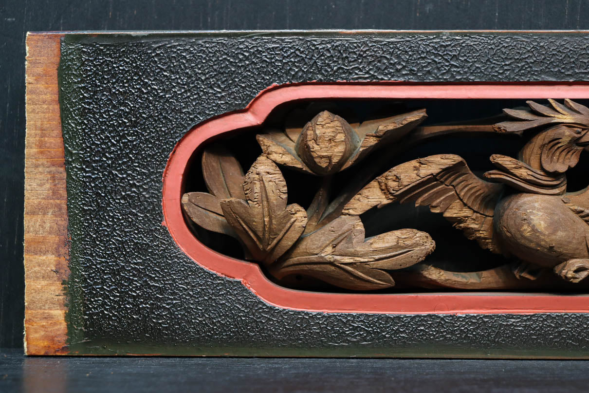 立体感のある彫刻が見栄えのする彫刻飾り　DC8257abc　在庫(a:1 b:1 c:1)個