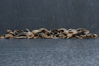 稀少！！可愛らしい波兎(なみうさぎ)の彫刻飾り　DC8260a