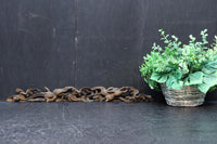 稀少！！可愛らしい波兎(なみうさぎ)の彫刻飾り　DC8260a