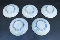 富士の頂きを望む風景を華やかに描いた中皿　DC8266　在庫5枚