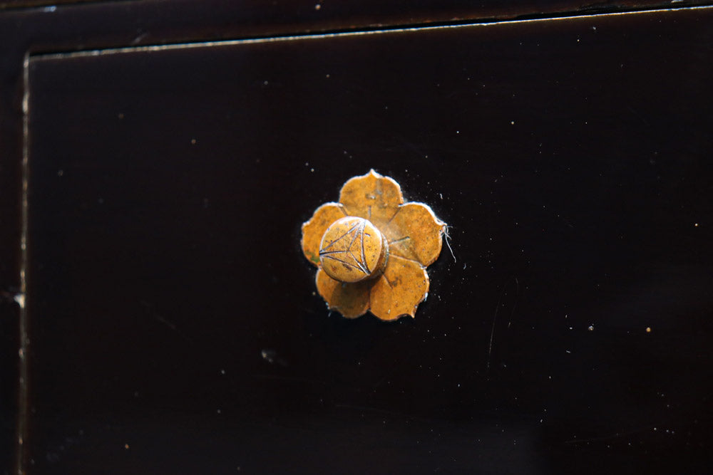 黒漆の雅な化粧箱　DC8280