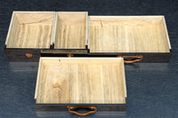 黒漆の雅な化粧箱　DC8280