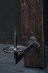 時代を重ねた趣きある壁掛けろうそく立て　DC8303abc　在庫(a:1 b:1 c:1)本