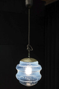 穏やかな雰囲気のクリアガラスの電笠　DC8307