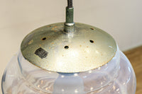 穏やかな雰囲気のクリアガラスの電笠　DC8307