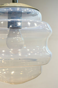 穏やかな雰囲気のクリアガラスの電笠　DC8307