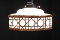 籠目編みの和モダンな竹フレームが素敵な電笠　DC8314