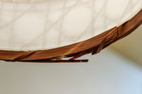 籠目編みの和モダンな竹フレームが素敵な電笠　DC8314