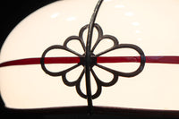 菊菱装飾を施した気品ある電笠　DC8315　在庫2個