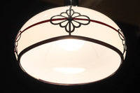 菊菱装飾を施した気品ある電笠　DC8315　在庫2個