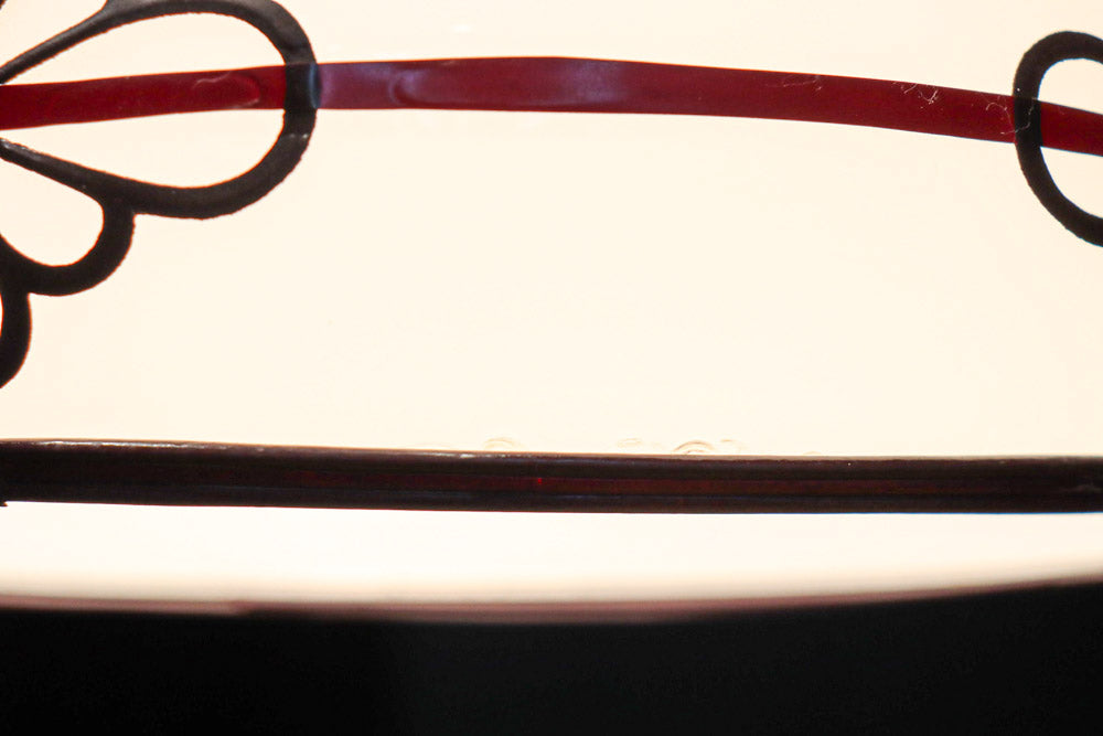 菊菱装飾を施した気品ある電笠　DC8315　在庫2個