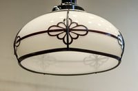 菊菱装飾を施した気品ある電笠　DC8315　在庫2個