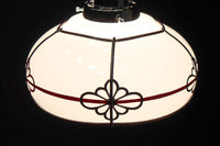 菊菱装飾を施した気品ある電笠　DC8315　在庫2個