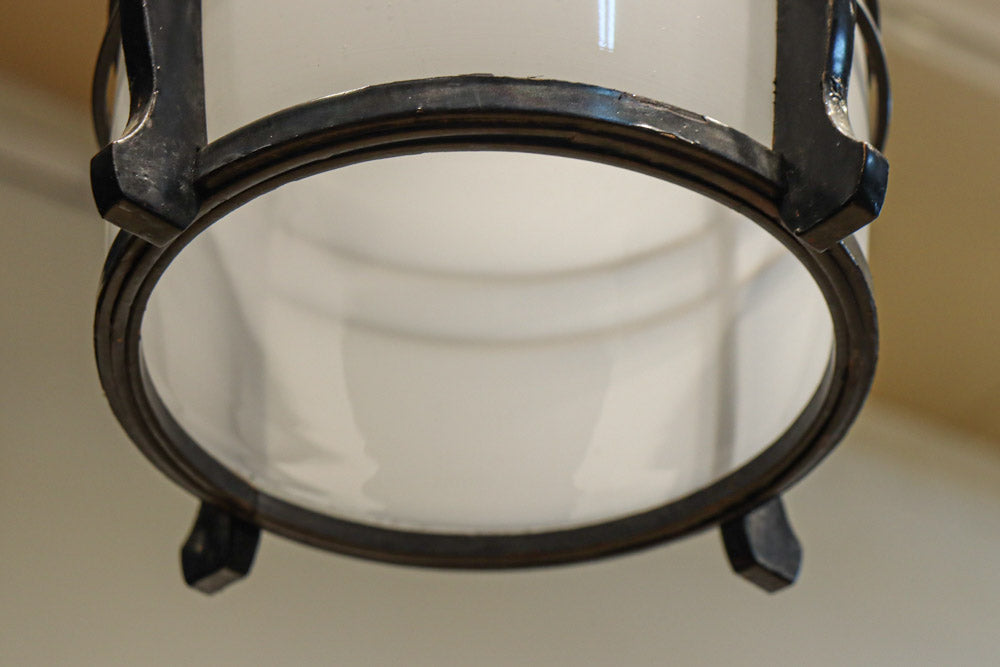 木製フレームの温かみある電笠　DC8320