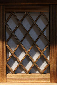 珍品!! 自然の風合いが温かみある木製の灯籠　DC8327