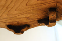 珍品!! 自然の風合いが温かみある木製の灯籠　DC8327