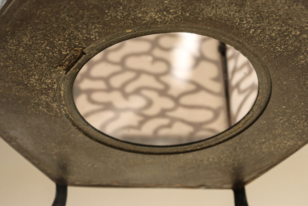 2種類の和柄文様で和の趣きある天井直付け吊り灯籠 DC8328 – 古福庵