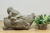 Stone statue of a boar DC8330