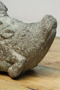 Stone statue of a boar DC8330