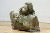 Stone statue of a boar DC8330