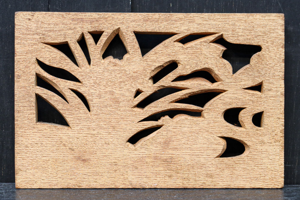 縁起の良い絵柄で品格ある小型の彫刻飾り DC8348abcd 在庫(a:1 b:1 c:1