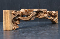 優雅に舞う鳳凰を描いた小さな彫刻飾り　DC8356ab　在庫(a:1 b:1)個