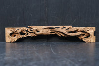 優雅に舞う鳳凰を描いた小さな彫刻飾り　DC8356ab　在庫(a:1 b:1)個