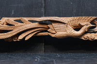 優雅に舞う鳳凰を描いた小さな彫刻飾り　DC8356ab　在庫(a:1 b:1)個