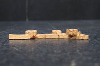 極小!! 可愛らしい梅の花が咲くとても小さな彫刻飾りセット　DC8364　在庫2個一組