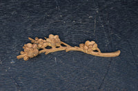 極小!! 可愛らしい梅の花が咲くとても小さな彫刻飾りセット　DC8364　在庫2個一組