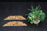 鳳凰を繊細に描いた小型彫刻飾り　DC8366ab　在庫(a:1 b:0)枚