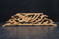 鳳凰を繊細に描いた小型彫刻飾り　DC8366ab　在庫(a:1 b:0)枚