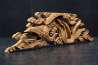 鳳凰を繊細に描いた小型彫刻飾り　DC8366ab　在庫(a:1 b:0)枚