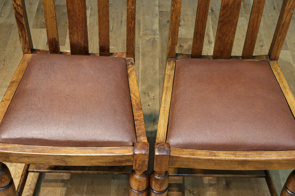 深みのある風合いで上品なアンティークチェア　DC8378　在庫(a:1 b:1 c:1 d:1)脚