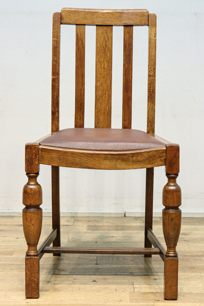 深みのある風合いで上品なアンティークチェア　DC8378　在庫(a:1 b:1 c:1 d:1)脚