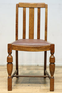 深みのある風合いで上品なアンティークチェア　DC8378　在庫(a:1 b:1 c:1 d:1)脚