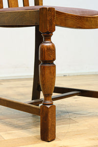 深みのある風合いで上品なアンティークチェア　DC8378　在庫(a:1 b:1 c:1 d:1)脚