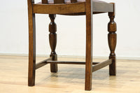 深みのある風合いで上品なアンティークチェア　DC8378　在庫(a:1 b:1 c:1 d:1)脚