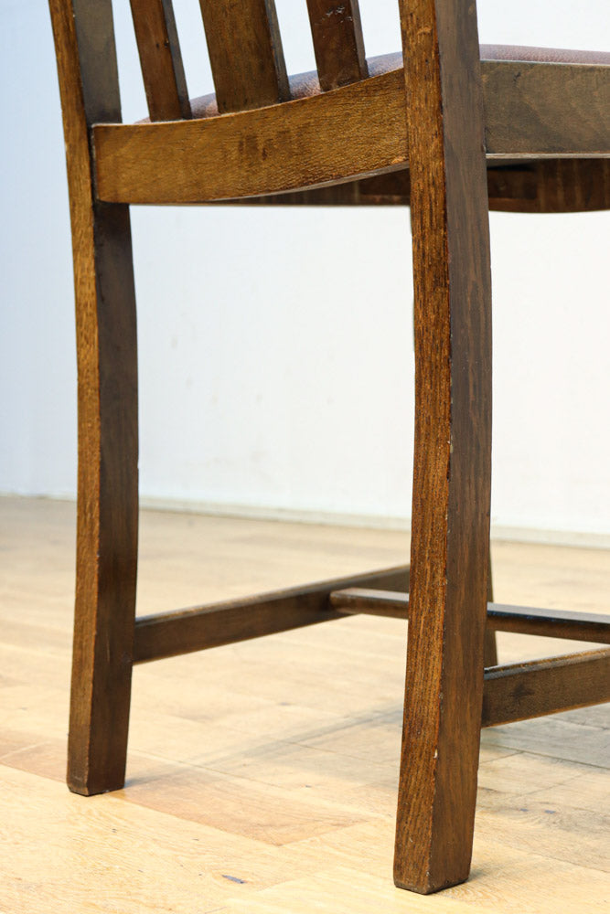 深みのある風合いで上品なアンティークチェア　DC8378　在庫(a:1 b:1 c:1 d:1)脚