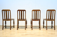 深みのある風合いで上品なアンティークチェア　DC8378　在庫(a:1 b:1 c:1 d:1)脚